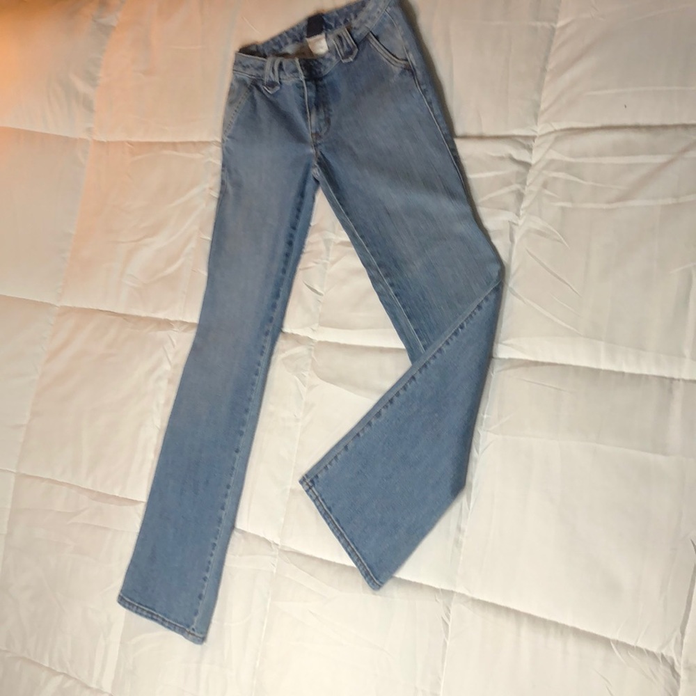 Gap low rise bootcut stretch jeans